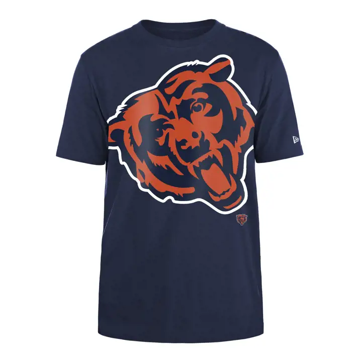T-shirt Oversize Homme Chicago Bears NFL New Era SMU SS 24 MARINE