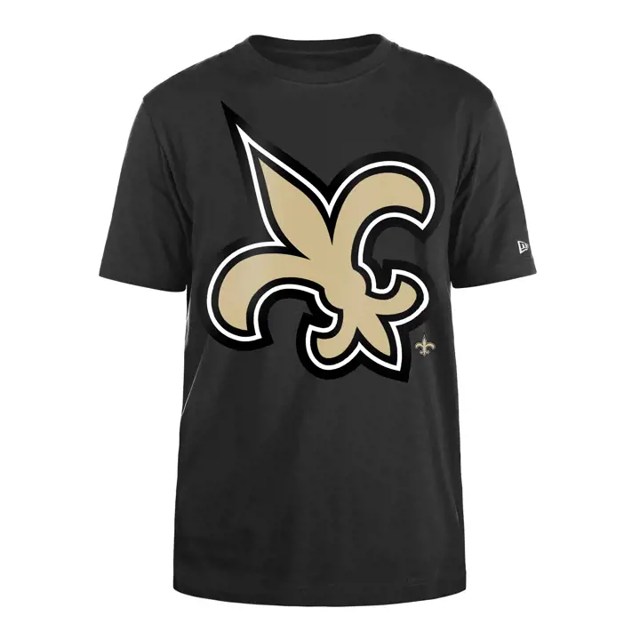T-shirt Homme New Era Oversize SMU Manches Courtes NFL Saints de la Nouvelle-Orléans 24