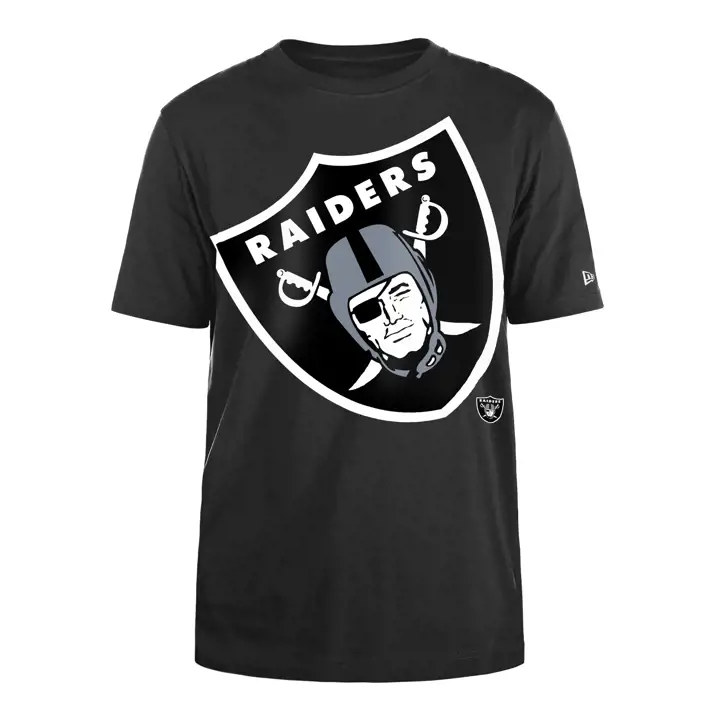 T-shirt ample pour homme NFL New Era Las Vegas Raiders SMU SS 24 B