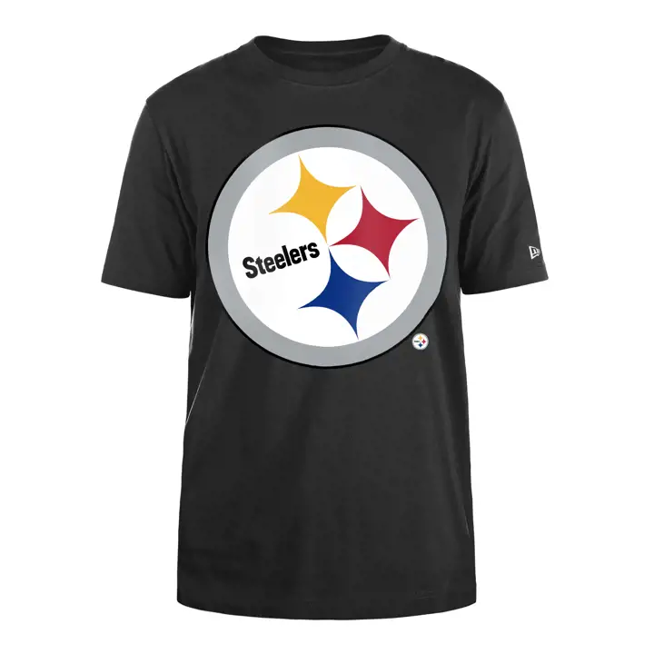 T-shirt surdimensionné SMU New Era NFL Homme Pittsburgh Steelers 24