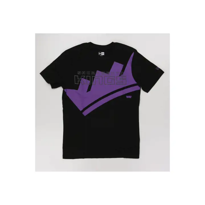 T-shirt surdimensionné à logo des Sacramento Kings NBA - Noir