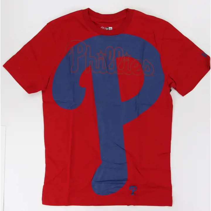 T-shirt surdimensionné rouge Philadelphia Phillies MLB NE