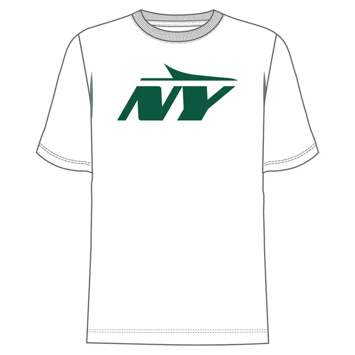 T-shirt Homme NFL New York Jets New Era Jets Nouveau Logo Wordmark 2
