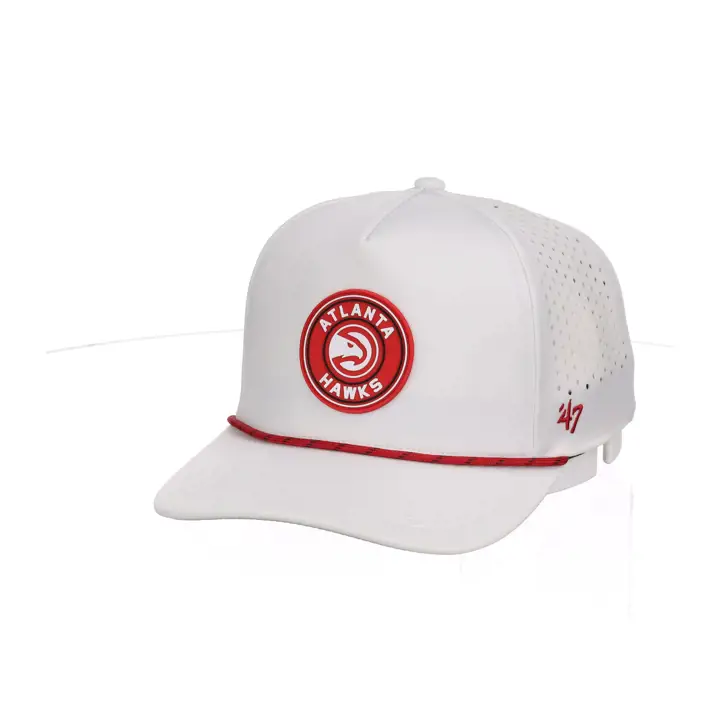 Casquette Atlanta Hawks NBA '47 Subsonic Hitch Blanc/ blanc/ gris