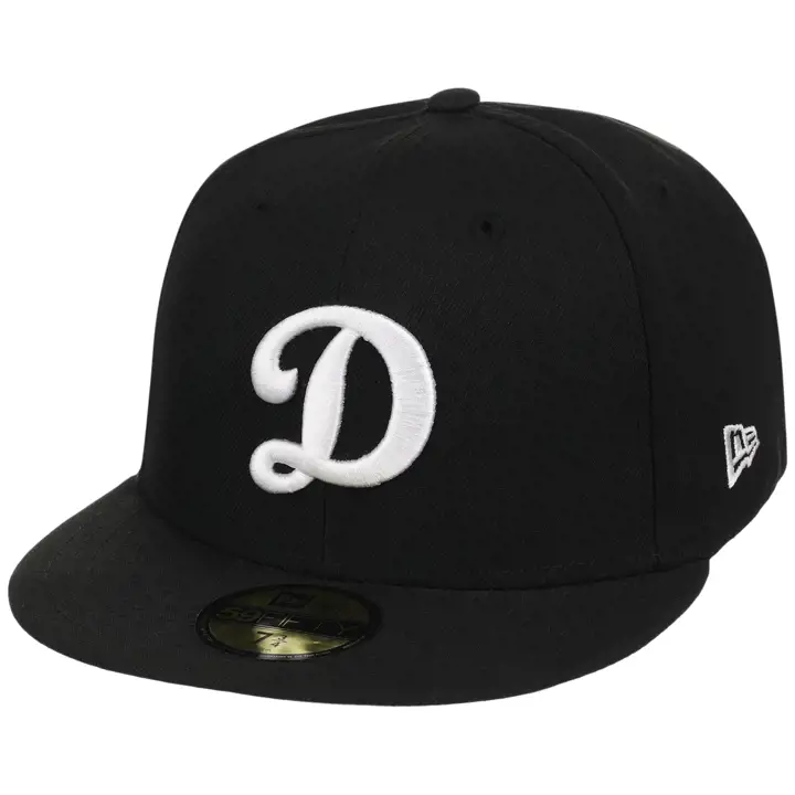 Los Angeles Dodgers MLB B-DUB 59FIFTY Noir/ noir/ gris