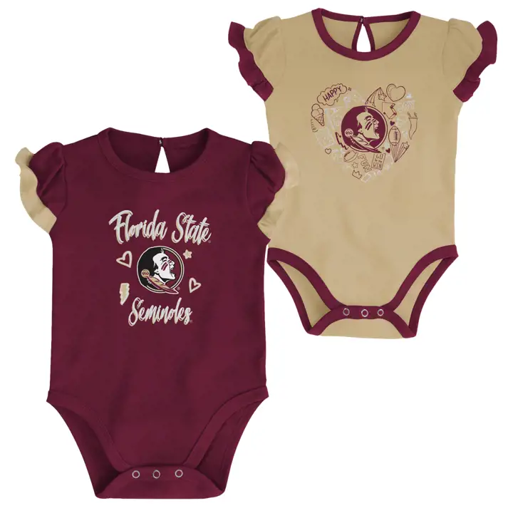 Florida State Seminoles NCAA NB Ensemble 2 pièces Creeper Assorti