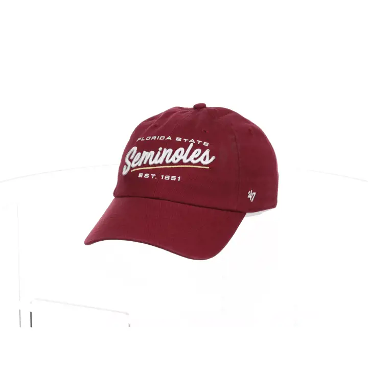 FLORIDA STATE SEMINOLES NCAA SIDNEY 47 CLEAN UP ROUGE