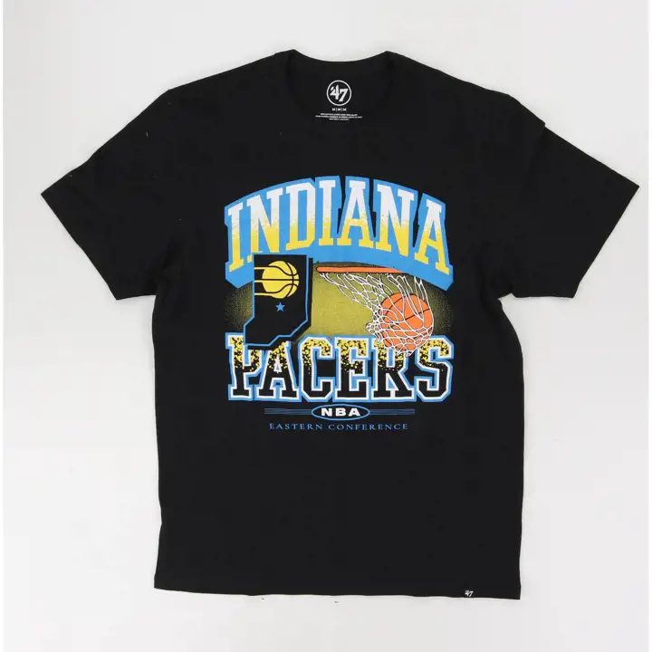 T-shirt Homme INDIANA PACERS NBA CE No Look Frankie 24 Noir