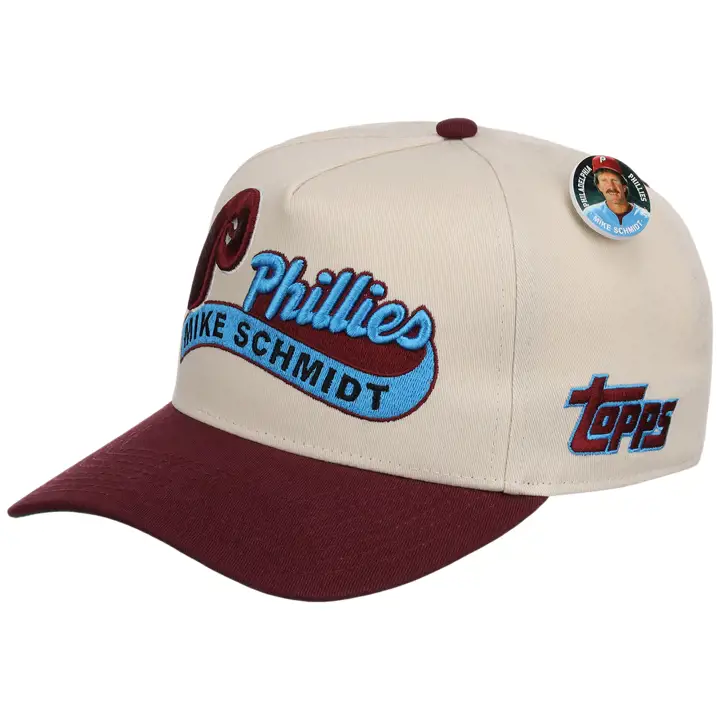 Phillies MLB Topps 2.0 CASQUETTE SCRIPT PRO PINCH Mike Schmidt