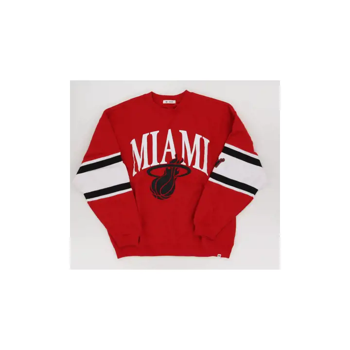 MIAMI HEAT NBA Femme CE Crew Audacieux 24 ROUGE