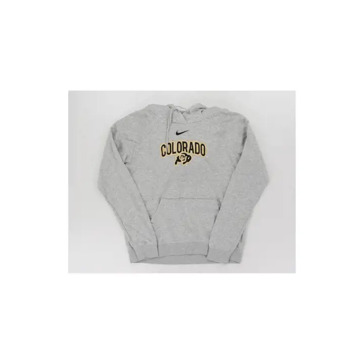 Colorado Buffaloes NCAA - Sweat à capuche polaire universitaire pour femme GRY