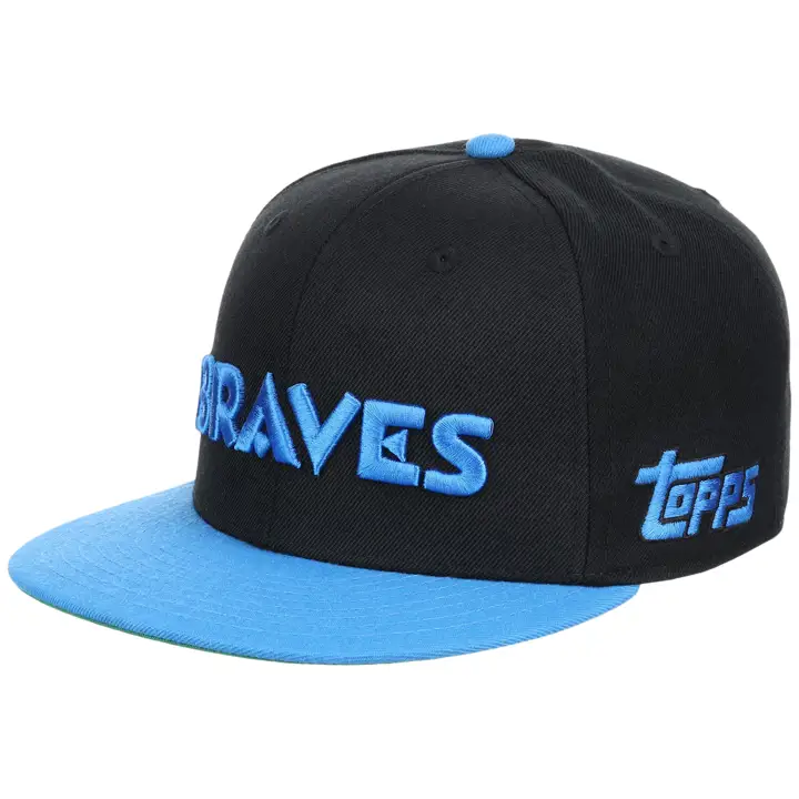 Atlanta Braves MLB Topps 2.0 FITTED COOP noir/ bleu/ vert