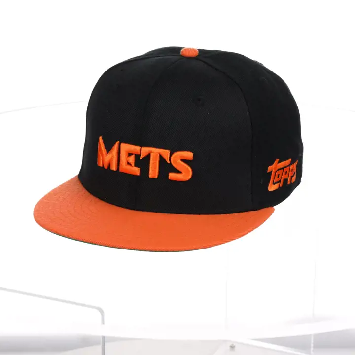 New York Mets MLB Topps 2.0 AJUSTÉE COOP noir/ orange/ vert