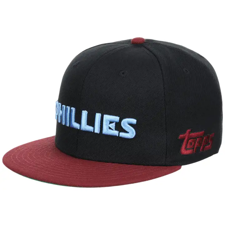 Casquette ajustée Philadelphia Phillies MLB Topps 2.0 COOP noir/ marron/ vert