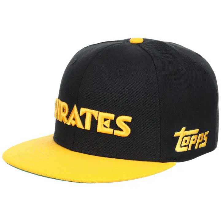 Pittsburgh Pirates MLB Topps 2.0 FITTED COOP noir/ jaune/ vert
