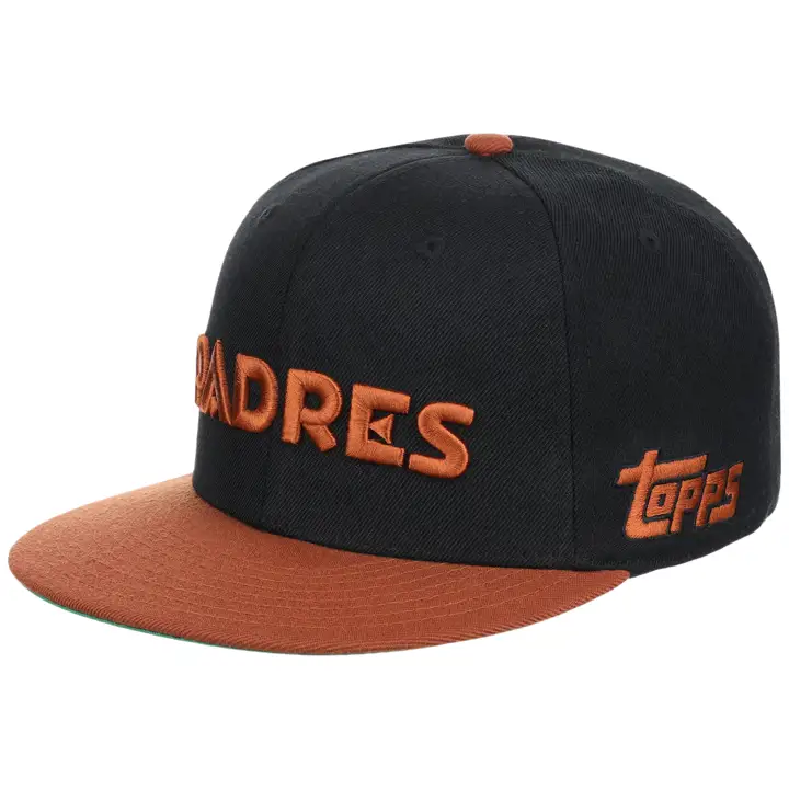 San Diego Padres MLB Topps 2.0 FITTED COOP noir/ orange/ vert