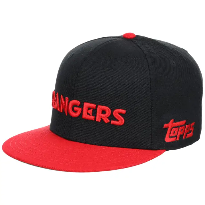 Texas Rangers MLB Topps 2.0 FITTED COOP noir/ rouge/ vert