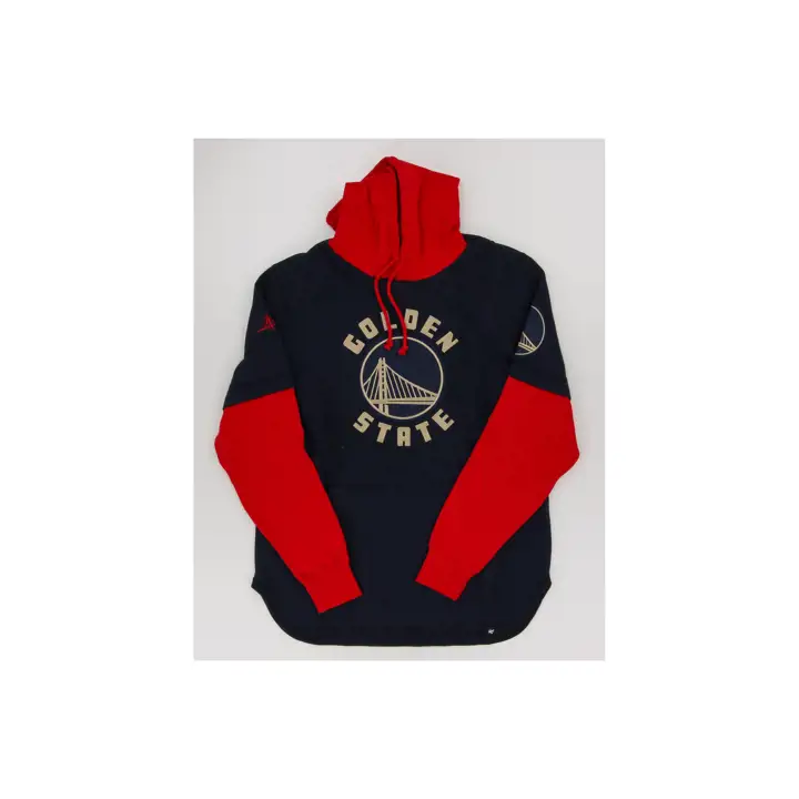 GOLDEN STATE WARRIORS NBA Homme CE Shortstop Hood 24 BLEU MARINE