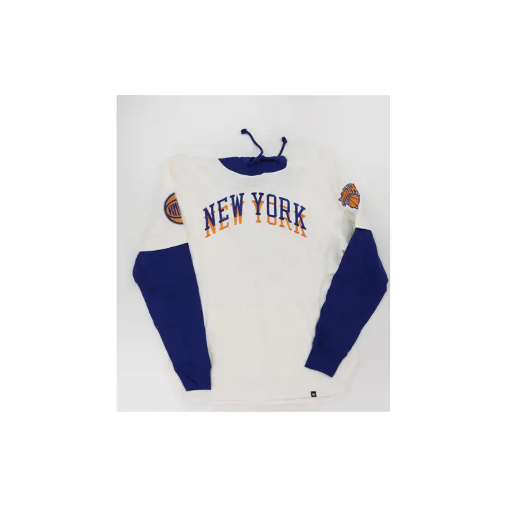 NEW YORK KNICKS NBA Homme CE Shortstop Hood 24 WHT