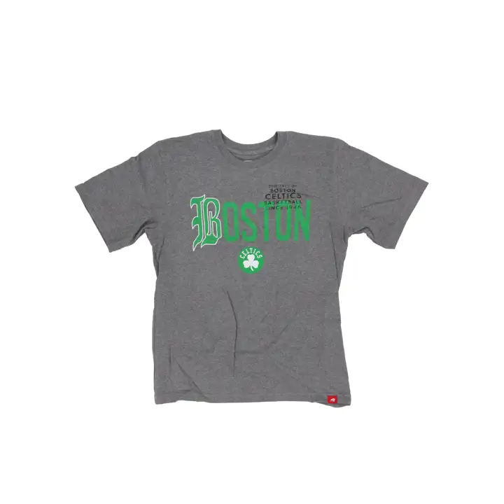 T-shirt universitaire NBA Duke des Celtics de Boston gris
