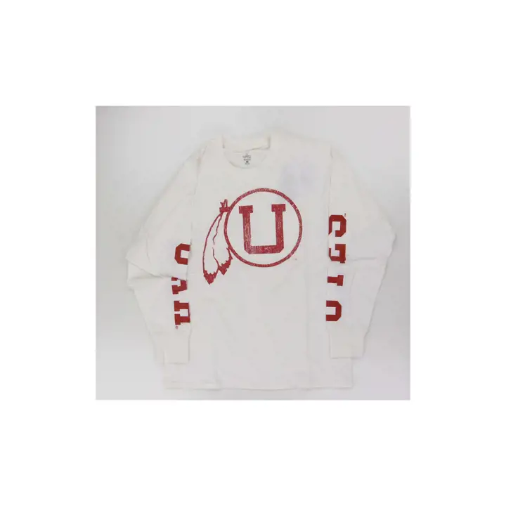 T-shirt Utah Utes NCAA Women's Game Plan ML Blanc