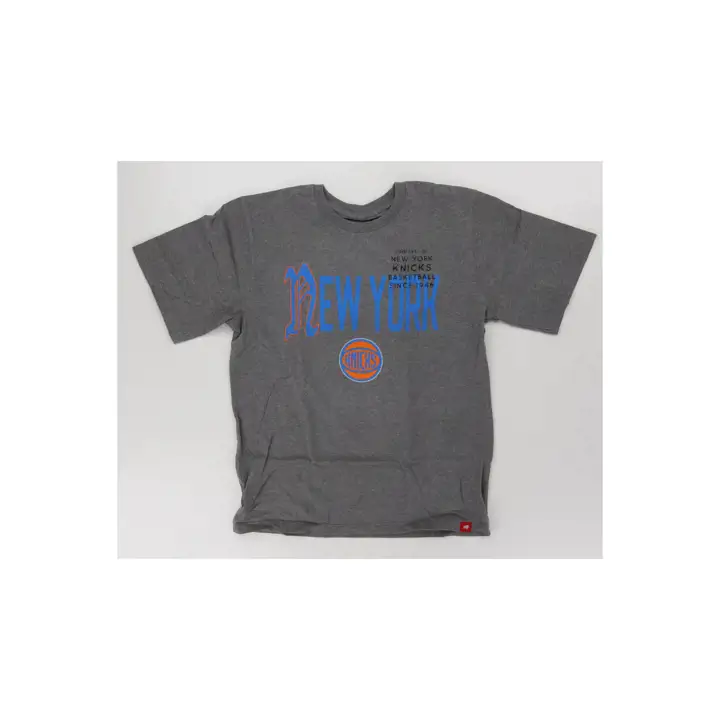 T-shirt NBA universitaire Duke New York Knicks gris