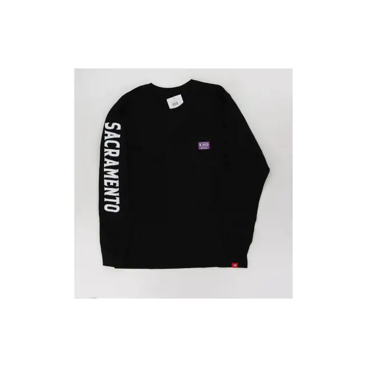 Sacramento Kings NBA Wales Durant LS T-Shirt blk