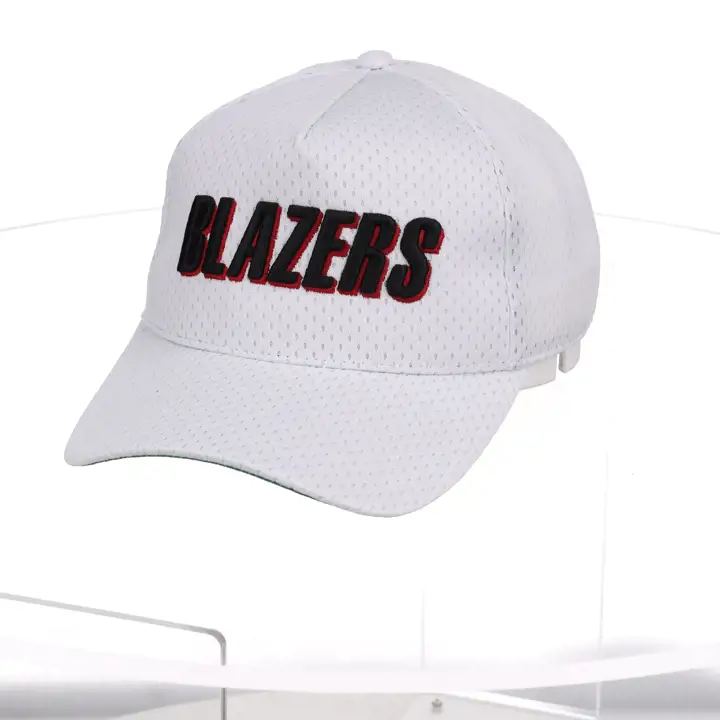 Portland Trail Blazers NBA HWC Mesh Wordmark Pro Pinch BLANC/B.R.