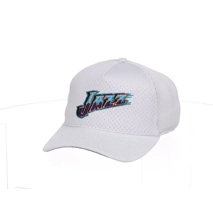 Utah Jazz NBA HWC Mesh Wordmark Pro Pinch BLANC/BLANC/VERT K