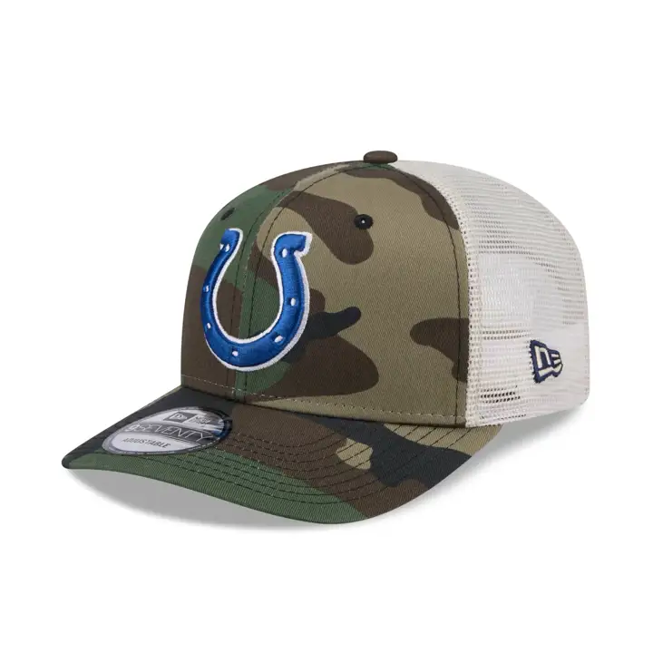 INDIANAPOLIS COLTS NFL NE Trucker Woodland CAMO/STONE