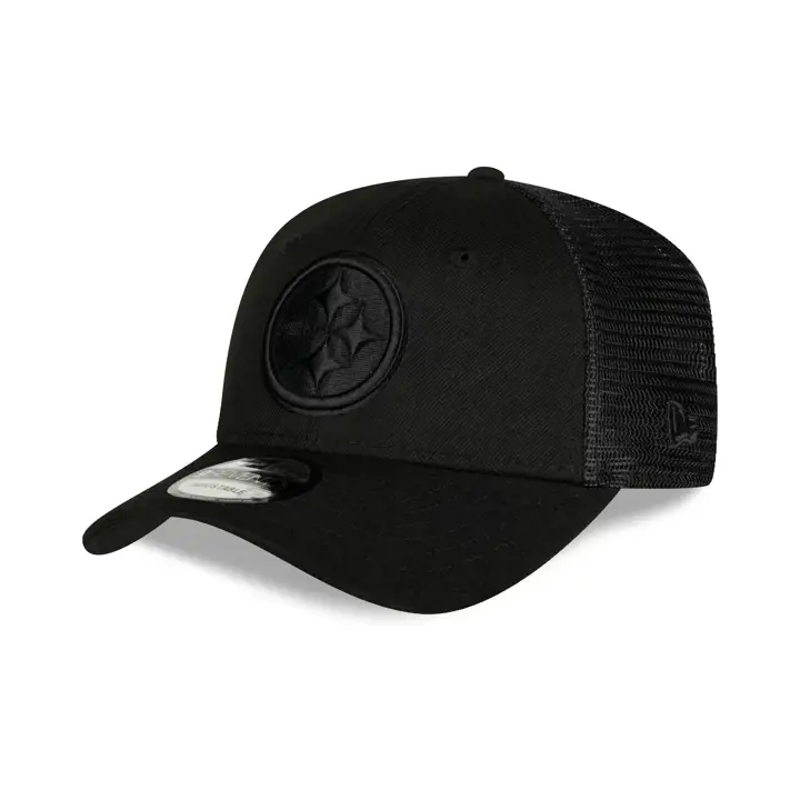 PITTSBURGH STEELERS NFL Casquette Trucker Noire/Noire 2.0 BLK