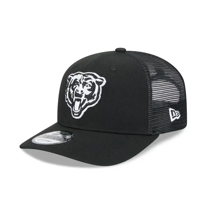 CHICAGO BEARS NFL Casquette de camionneur noire/blanche 2.0 NOIR