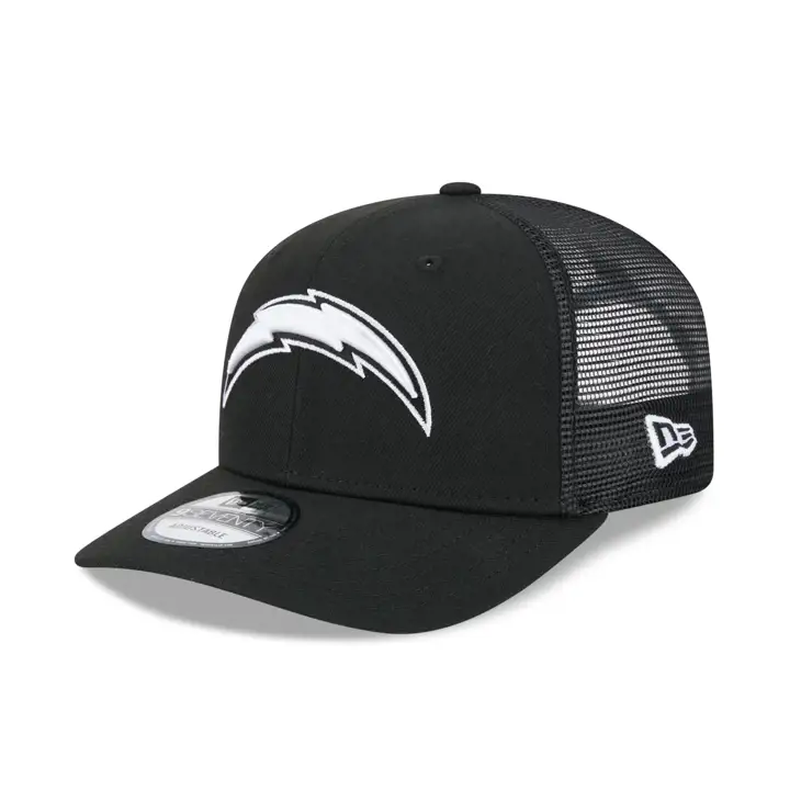 LOS ANGELES CHARGERS NFL Casquette Trucker Noire/Blanche 2.0 BLK
