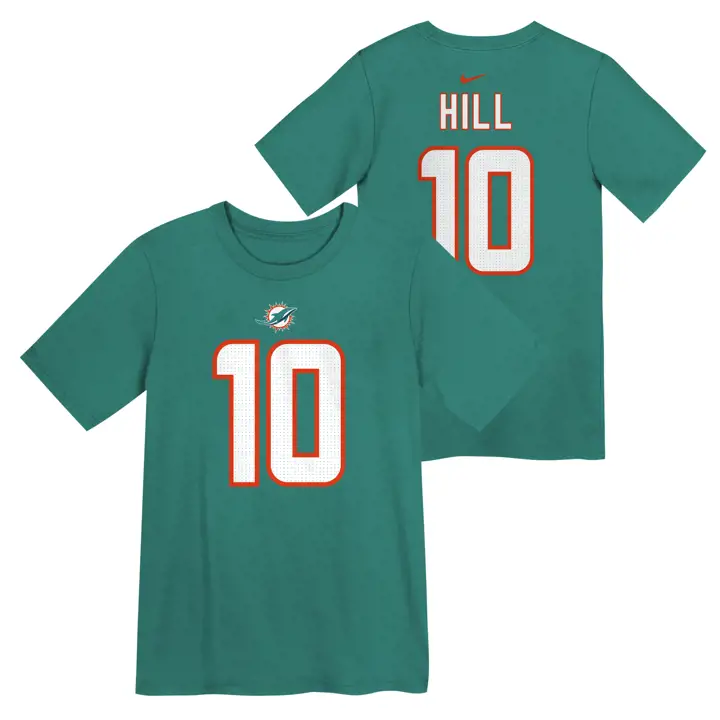 T-shirt Enfant Miami Dolphins NFL N&N Joueur Tyreek Hill AQ