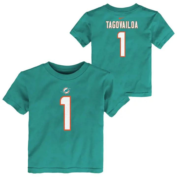 Miami Dolphins NFL T-shirt Enfant Joueur N&N Tua Tagovailoa