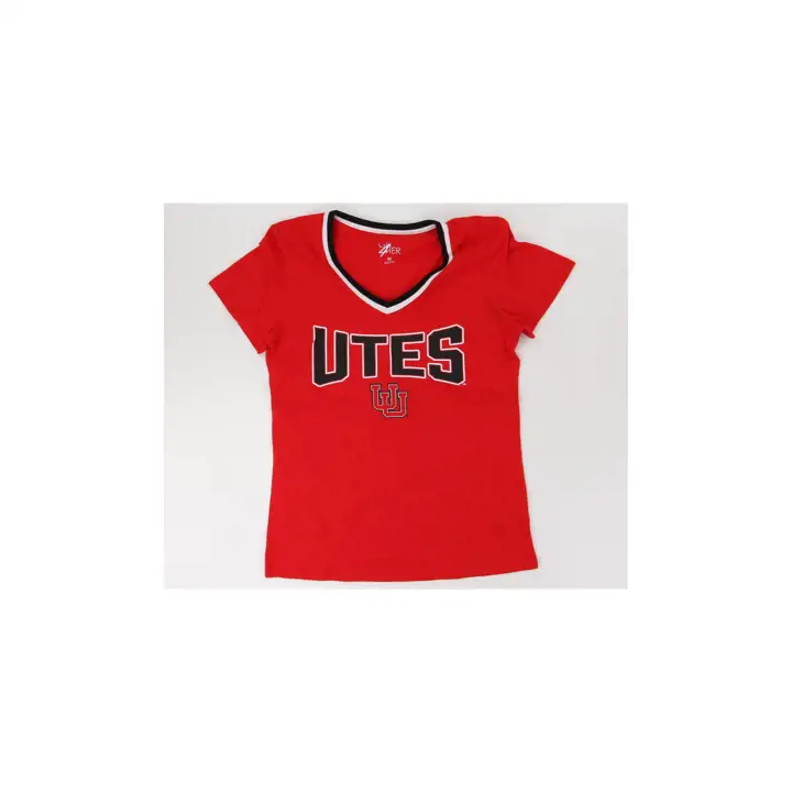 T-shirt Utah Utes NCAA Femme Key Move SS 24 ROUGE