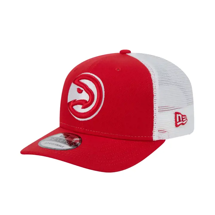 Atlanta Hawks NBA Basic 9SEVENTY Trucker Rouge/ rouge/ blc