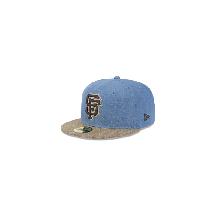 SAN FRANCISCO GIANTS MLB Denim Tweed 59FIFTY Denim/AST/GRY