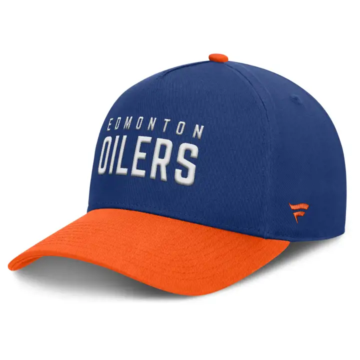 EDMONTON OILERS LNH Cadre en A Écran BLEU/ORANGE
