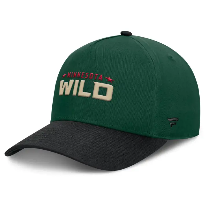 MINNESOTA WILD NHL Écran sérigraphié vert foncé/noir