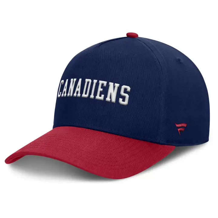 CASQUETTE DE LA LIGUE NATIONALE DE HOCKEY DES CANADIENS DE MONTRÉAL BLEU MARINE/ROUGE