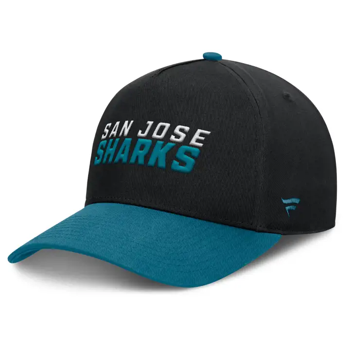 SAN JOSE SHARKS NHL Écran A-Frame NOIR/TURQUOISE