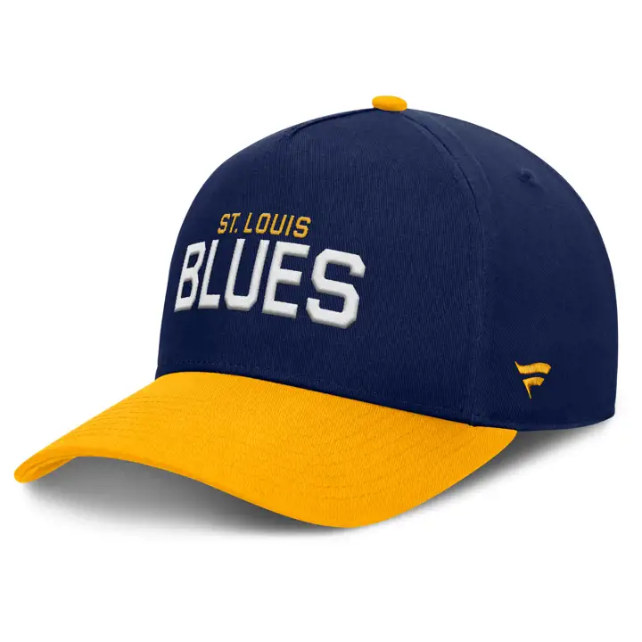 CASQUETTE ST. LOUIS BLUES LNH Écran A Frame Navy/GL