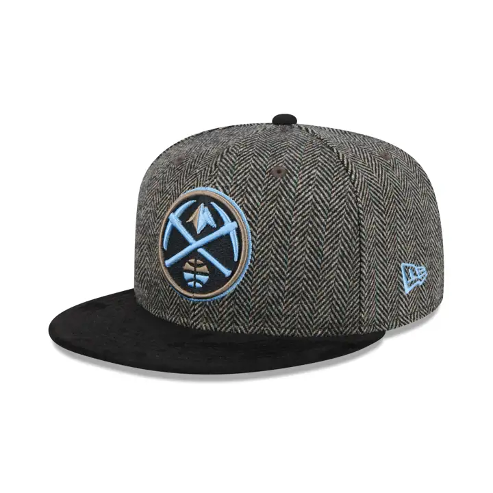 Denver Nuggets NBA Tweed Noir 59FIFTY AST/NOIR/GRIS
