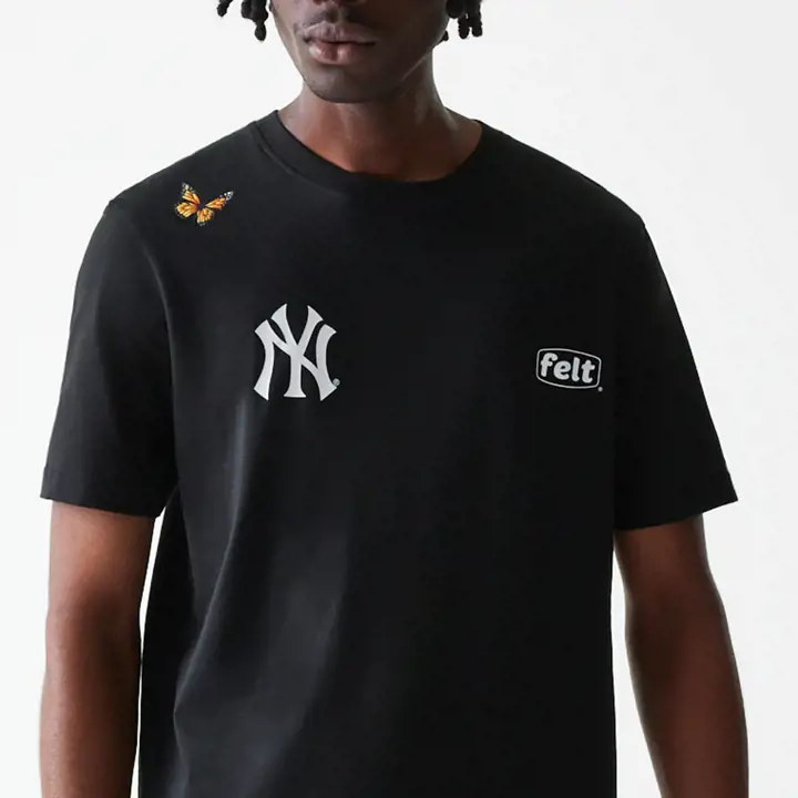 NEW YORK YANKEES MLB NE x FELT Premium T-shirt NOIR