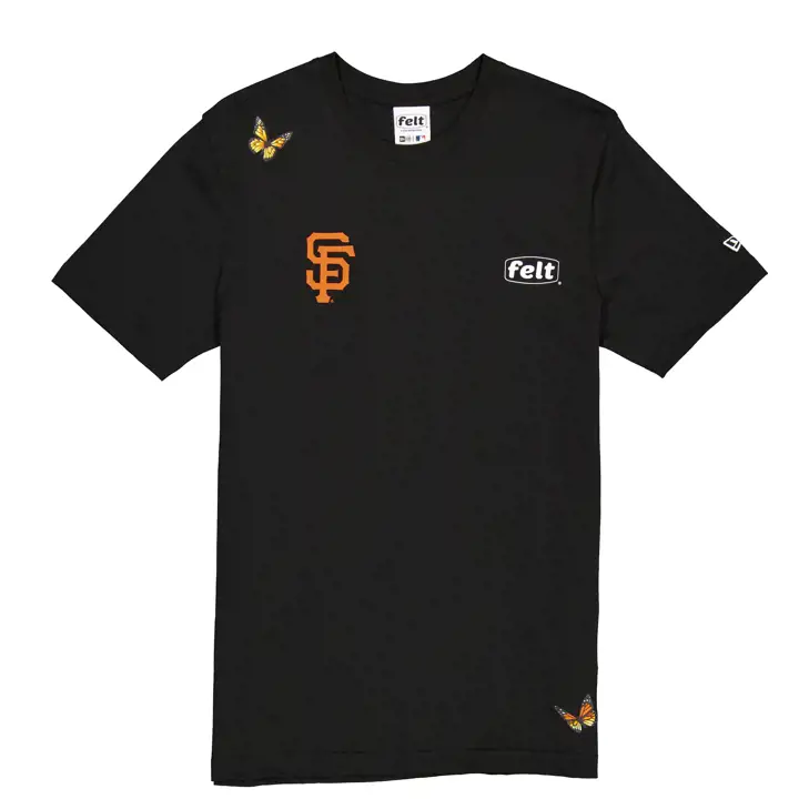 T-shirt Premium SAN FRANCISCO GIANTS MLB NE x FELT BLK