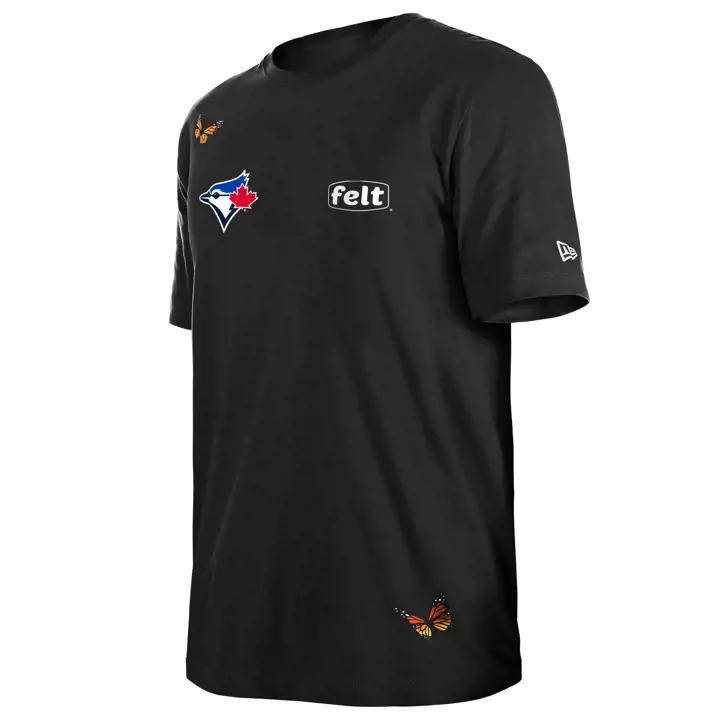 T-shirt Premium TORONTO BLUE JAYS MLB NE x FELT NOIR
