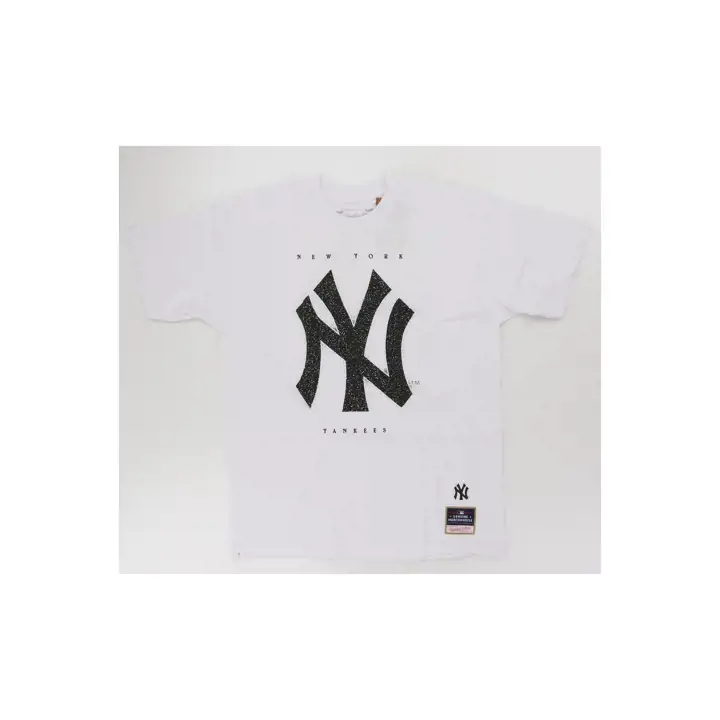 T-shirt oversize MLB M&N New York Yankees blanc