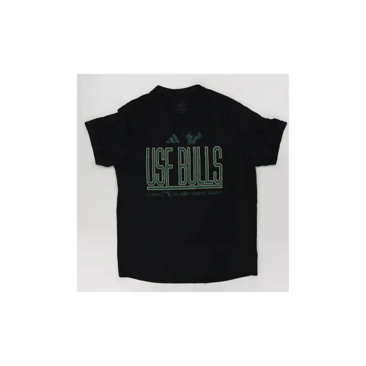 T-shirt créateur South Florida Bulls NCAA noir TCA24S-14