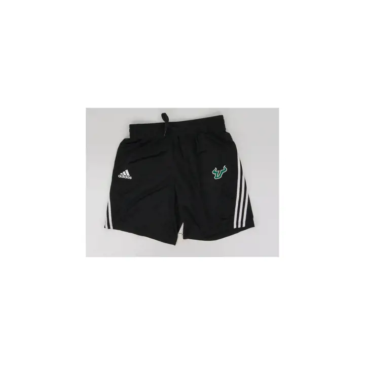 Short en tricot à 3 rayures NCAA des South Florida Bulls, noir principal
